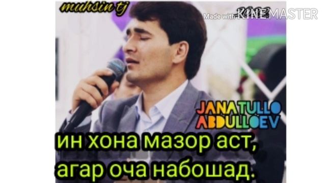 Ҷанатулло Абдуллоев - Модар. Ин хона мазор аст, агар оча набошад. смотреть онлайн