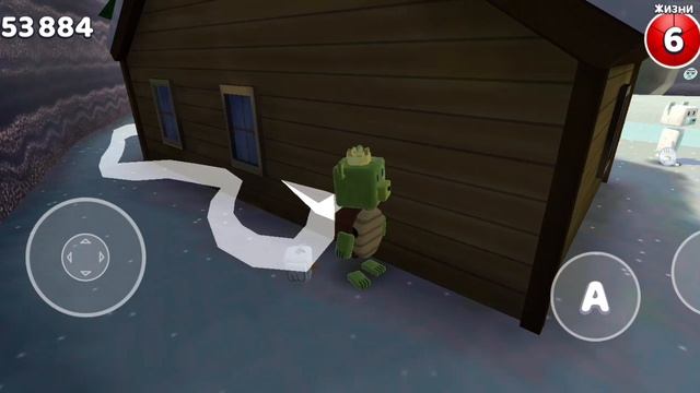 Побеждаю двух начальных босов в Super Bear Adventure