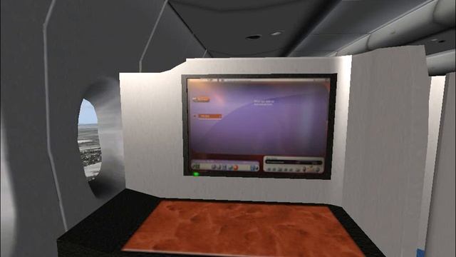 A380. Взлёт от лица пассажира.