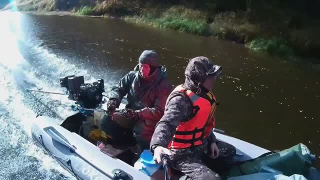 Осенняя рыбалка. Altair Joker 350 + SPS2, 2,5 м