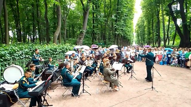 Музыка на улицах Санкт-Петербурга.