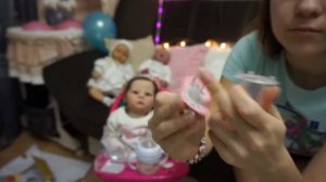 Мэлади 1 годик! /Реборн/ Распаковка подарков!!!!