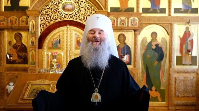 Видеопоздравление митрополита Йошкар-Олинского и Марийского Иоанна с Рождеством Христовым 2021/2022 смотреть онлайн