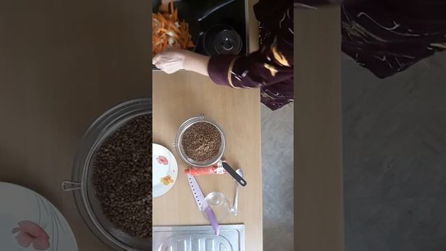 Плов с гречкой.(vegan) смотреть онлайн