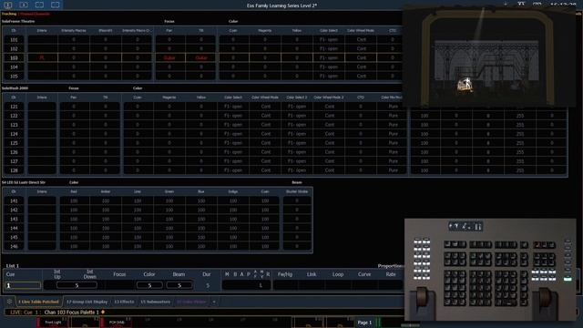Учебный видеокурс Eos II. Палитры направки.
