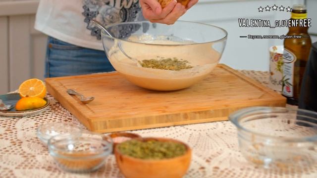 Хлеб из пшена и зеленой гречки! Веганский, без дрожжей, без глютена, смотреть онлайн