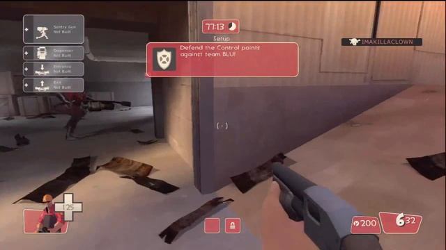 Wtf? Random Glitch I saw in Team Fortress 2 Dustbowl Xbox 360. HD смотреть онлайн