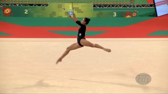 AGHAMIROVA Zohra (AZE) - 2022 Rhythmic Worlds, Sofia (BUL) - Qualifications Clubs смотреть онлайн