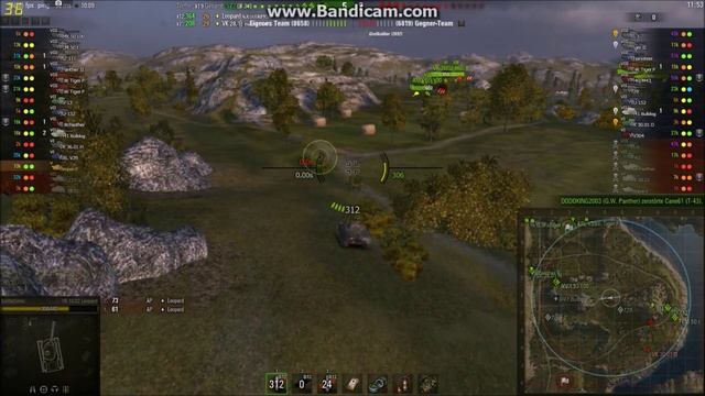 WoT Leopard VK 1602 - Spass mit dem kleinen "Flitzer" смотреть онлайн