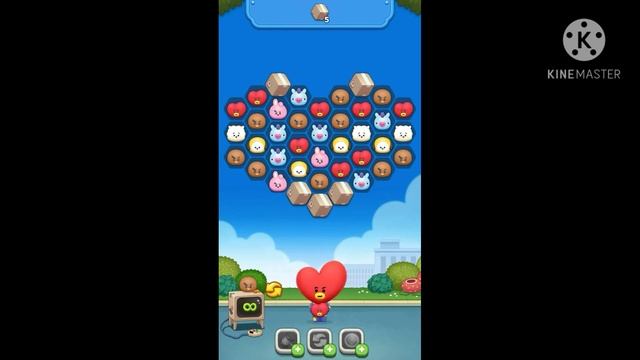 line hello bt21 cute bubble shooting puzzle game (season2) смотреть онлайн