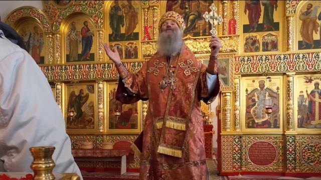 Слово митрополита Иоанна после Литургии в Серафимовском храме в Дубках в Светлую пятницу смотреть онлайн