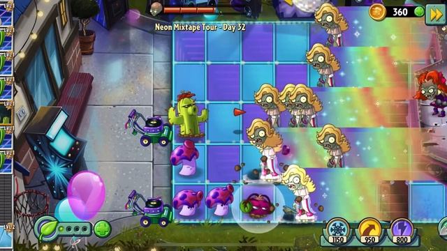 PLANTS VS ZOMBIES 2 | NEON MIXTAPE TOUR - DAY 32: BIG BOSS LEVEL смотреть онлайн
