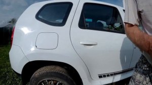 красим задние арки рено дастер в переход