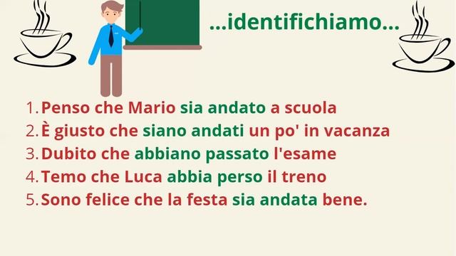 CONGIUNTIVO PASSATO B1 смотреть онлайн