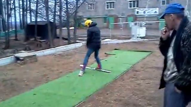 Трамплин-круглый год!))) смотреть онлайн