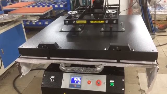 100x100cm Pneumatic heat press machine смотреть онлайн