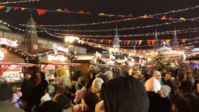 ГУМ ярмарка. Новогодние гуляния 2018 г. смотреть онлайн