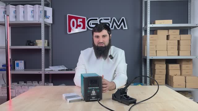 Термовоздушный фен Yihua 8509I (Обзор от 05GSM) смотреть онлайн