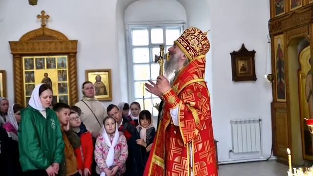 Проповедь митрополита Иоанна в Неделю жен-мироносиц в Мироносицком монастыре с. Ежово смотреть онлайн