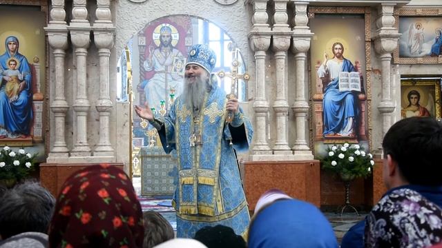 Проповедь митрополита Иоанна в праздник Благовещения Пресвятой Богородицы смотреть онлайн