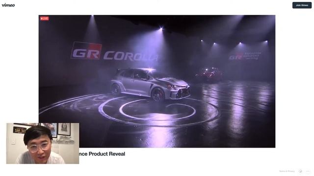 GR Corolla Reveal! Live Reaction смотреть онлайн