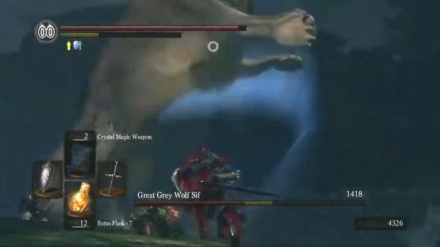 Dark Souls -- New Game Plus -- Great Grey Wolf Sif смотреть онлайн