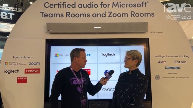 ISE 2023: Nureva's Nancy Knowlton Talks to Gary Kayye About UCC, Microphone Mist and More смотреть онлайн