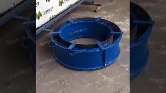 Форма для ЖБИ колец.Разборная форма КС 7.3 (добор) смотреть онлайн