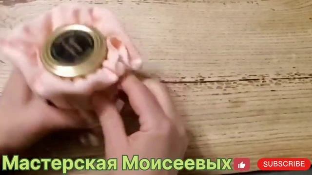 Как оригинально упаковать баночку для подарка. смотреть онлайн