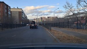 Разворот в ограниченном пространстве,  проезд Дамнина Фролова г.Улан-Удэ