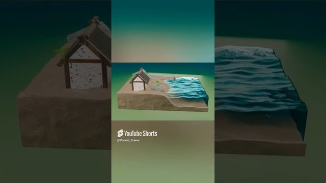 Обновил свою самую первую 3D модель, всё началось с неё 😊 #shorts смотреть онлайн