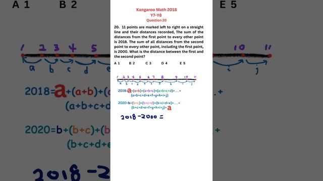Kangaroo math Year 7-8 2018/20 смотреть онлайн