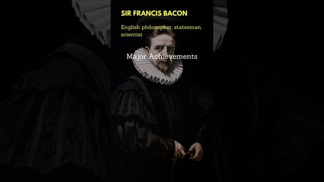 Top 60 History Influencer - 60: Sir Francis Bacon смотреть онлайн