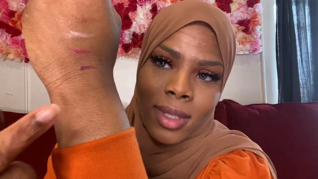 NYX BUTTER GLOSS HAUL ON DARK SKIN | PRALINE, TIRAMISU  GINGERSNAP & MORE!