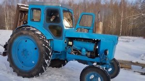 ПРОКАЧИВАЮ СТАРЫЙ ТРАКТОР Т40/ЦИЛИНДР ВМЕСТО ВИНТА НА НАВЕСКУ.
