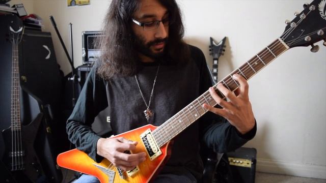 How Varg Plays Burzum - Ea Lord of the Depths | Guitar Riff Lesson смотреть онлайн