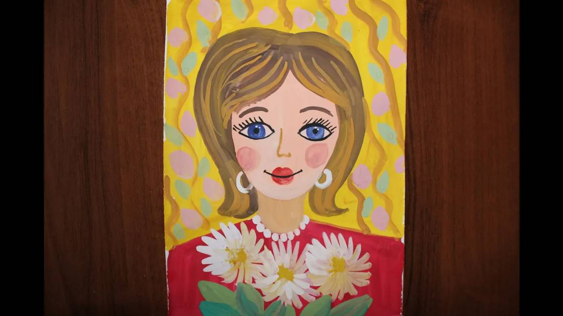 Как нарисовать маму гуашью поэтапно для начинающих. смотреть онлайн