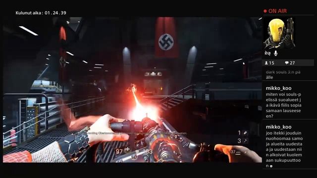 Wolfenstein II: The New Colossus (PS4) 4.1.2018 | KonsoliFIN - Toni смотреть онлайн