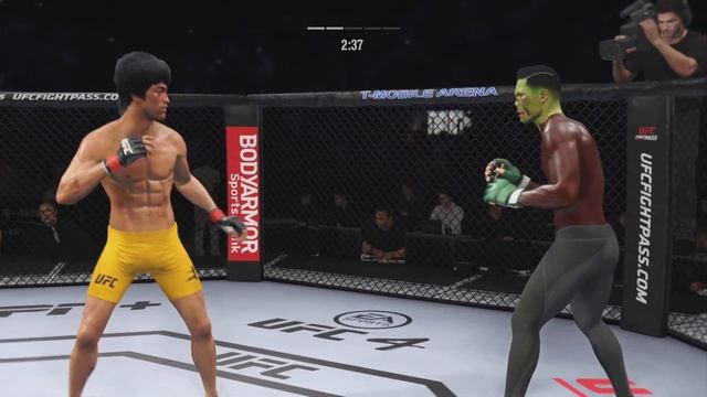 PS5 | Dragon Bruce Lee vs. Hungry Zombie (EA Sports UFC 4) смотреть онлайн