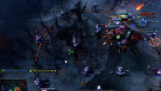 Dota 2 FASELESS VOID (FAZE LION+MIRCALE) смотреть онлайн