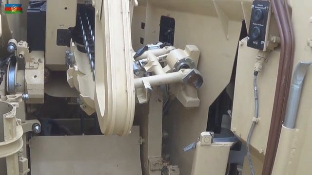 Боевые стрельбы САУ "Дана" (ShKH vz. 77 Dana). Азербайджан. смотреть онлайн