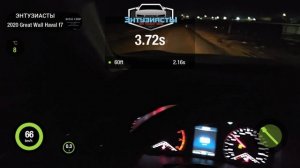 Haval F7 2л разгон до 100 на прошивке от Энтузиастов