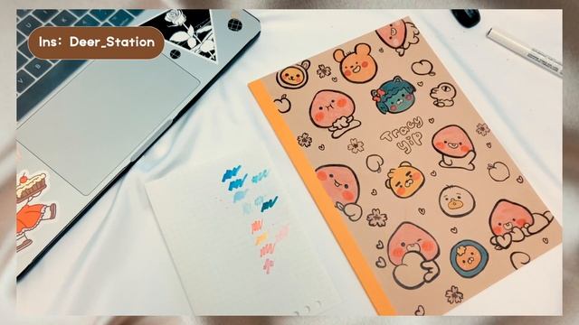 DRAW WITH ME🎨 | PAINT WITH ME - Kakao Friends Notebook 和小鹿一起畫畫吧～ смотреть онлайн