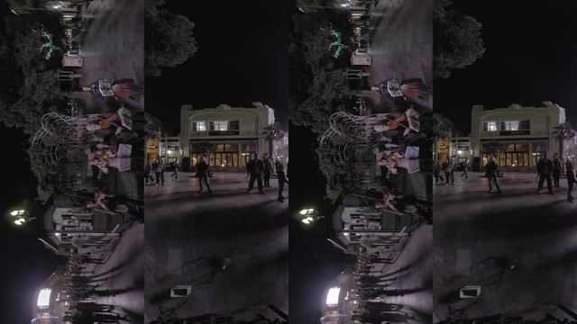 Crimea, Embankment City of Yalta, Summer Black Sea, evening and night Ukraine Russia 3D 360 footage смотреть онлайн