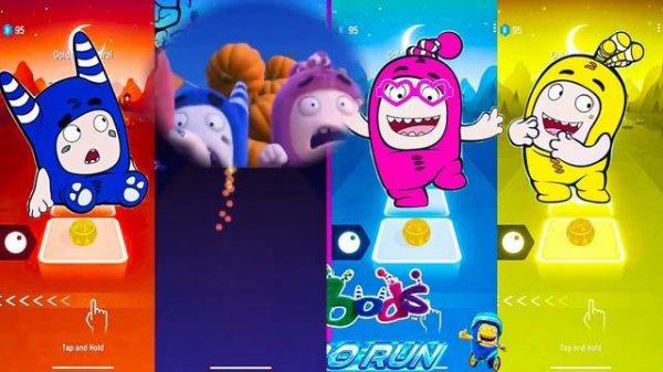 Oddbods Slick 🎶 Oddbods Pogo 🎶 Oddbods Fuse 🎶 Oddbods Zee❤️ Who The Best Fun ?