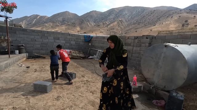 Nomadic Life: A Nomadic Woman's Conflict With Her Unfaithful Husband While Building Their Home