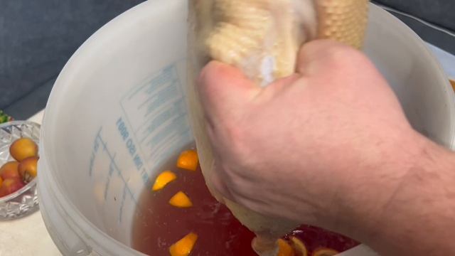 Запечённый гусь на праздничный стол