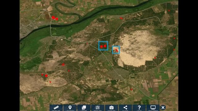 Russian Troops Flee Positions in Kherson Because of Huge Forest Fire смотреть онлайн