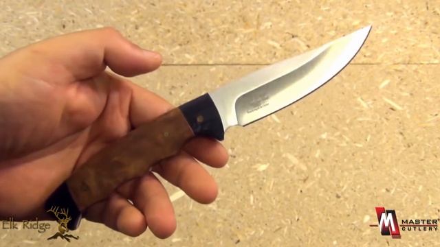 Elk Ridge ER-265 Fixed Blade Knife Product Video смотреть онлайн
