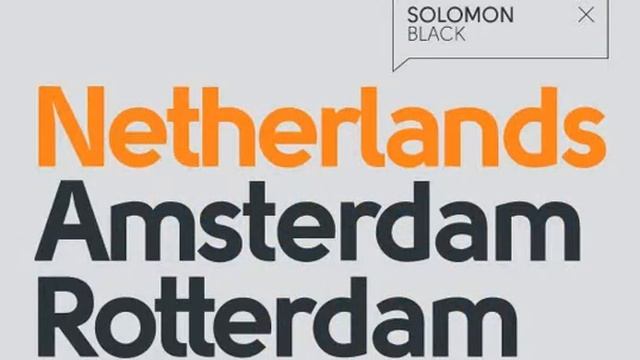 Solomon Font Download смотреть онлайн